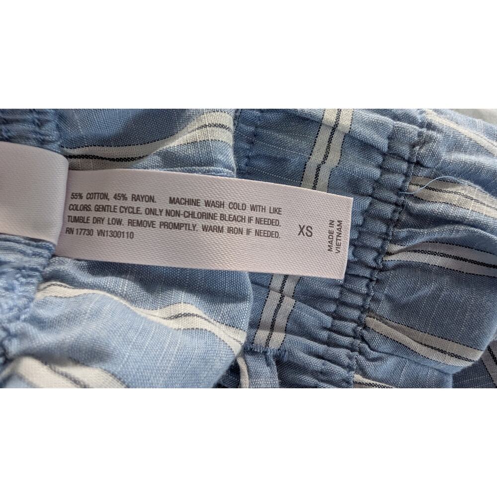 Auden Striped Poplin Lounge Pajama Pants NEW! - Picture 9 of 9